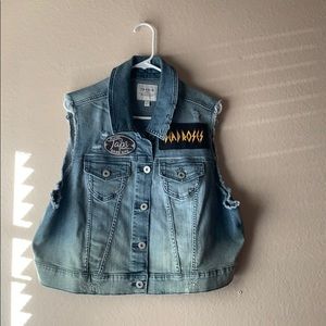 Torrid denim vest